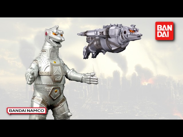 Vídeo relacionado con Godzilla Movie monster series Mechanic Godzilla 2004 Vinyl Figure by Bandai