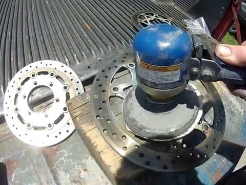 Rotor Polishing on stainless steel