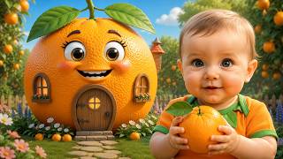 Learn Fruit Names for Kids | Funny Baby Learning Fruits & Vegetables |