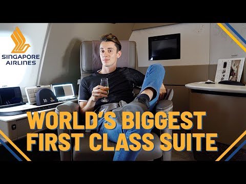 INSANE Singapore Airlines NEW First Class Suite | Biggest in the world Video