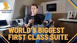 INSANE Singapore Airlines NEW First Class Suite | Biggest in the world