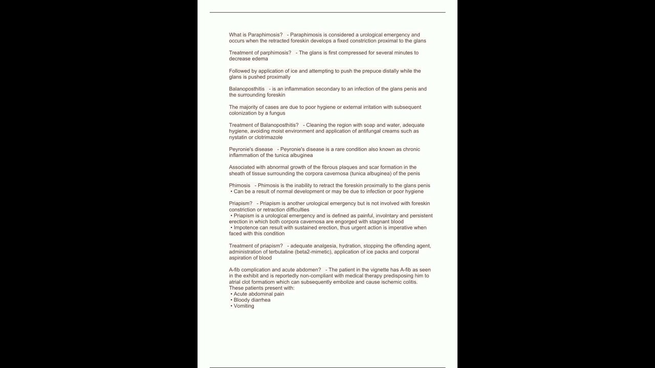 Surgery COMAT Actual Questions and Answers 20242025 with complete solution