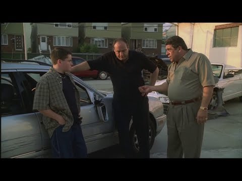 Tony Has A Problem With AJ - The Sopranos HD