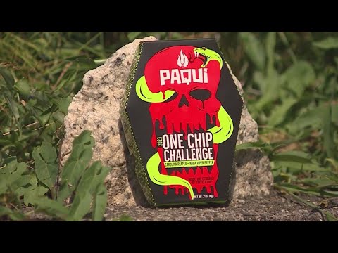Warning about viral social media challenge known as the "one chip challenge"