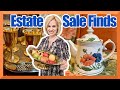 Time Capsule Estate Sale Hollywood Regency French Provincial China Crystal And Silver Finds
