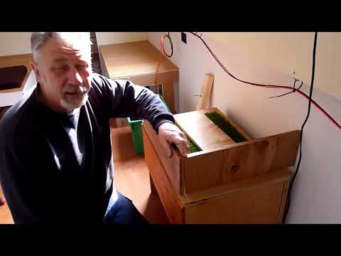 Ep 42   Narrowboat kitchen plinth drawers take shape and hatch panels made on our canal boat build