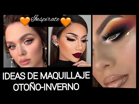 MAQUILLAJE DE OTOÑO-INVERNO 2022 ideas de maquillaje #makeup #maquillaje #otoño #invierno