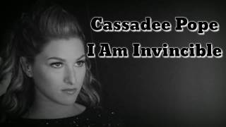 Cassadee Pope - I Am Invincible Lyrics