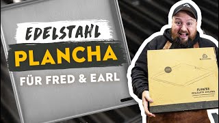 UNSERE EDELSTAHL-PLANCHA - Alle Infos & Einbrennen | BURNHARD