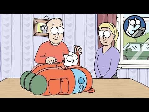 Simon Goes on Holiday! | COLOUR SPECIAL | Simon's Cat Extra | Full Colour Episode