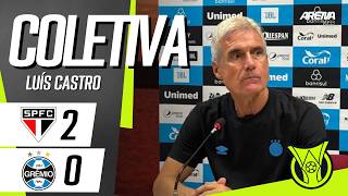 COLETIVA LUÍS CASTRO | AO VIVO | São Paulo x Grêmio - Brasileirão 2026