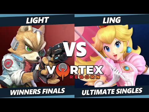 Vortex Legends 9 Winners Finals - Light (Fox) Vs. Ling (Peach) SSBU Ultimate Tournament