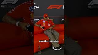 Sharing is caring in the press conference 🤗🎙️ #F1 #Formula1 #ItalianGP