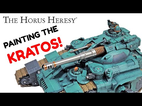 GAMES WORKSHOP - THE HORUS HERESY: Painting the Kratos Heavy Assault Tank