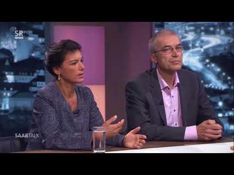 Sarah Wagenknecht über - AUFSTEHEN - (SAARTALK vom 06.09.2018)