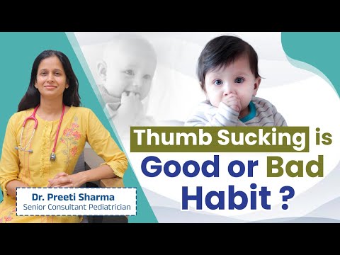 Is Thumb Sucking a Good or Bad Habit for Children ? || Dr. Preeti Sharma || Ankura Hospital