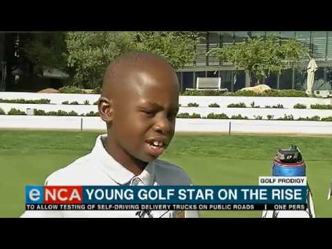 Young golf star on the rise
