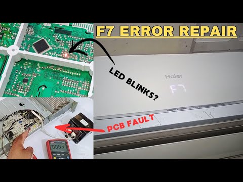 Don’t Let This Tiny Sensor Ruin Your Mini Split AC! Haier F7 Error Repair Guide