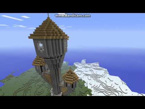 Minecraft Wizard tower Showcase