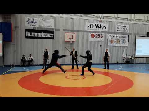 Swordfish 2018 Rapier & dagger 1/8 final. Frydrych vs Gibadulin