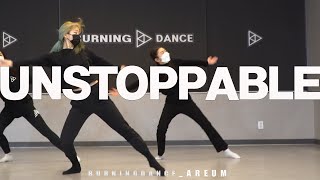 [재즈코레오]Sia - Unstoppable (Perfect Isn’t Pretty Mix - Ariel Rechtshaid │CHOREO (AREUM)│버닝댄스마석점