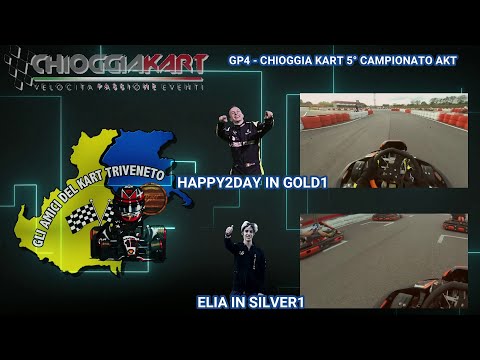 GP4 - Chioggia Kart   5° Campionato AKT 2021 Onboard Elia & Happy2Day