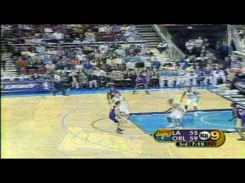 12 27 2006   Lakers vs  Magic   Kobe Blocks Nelson
