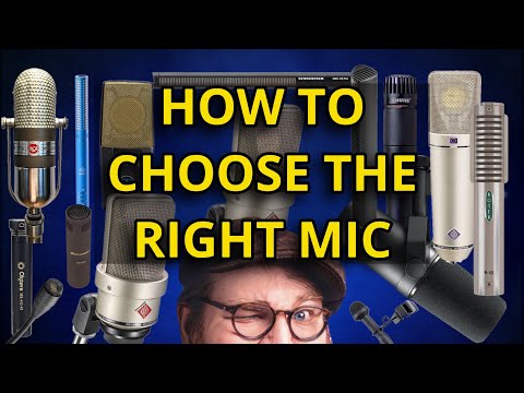 How To Choose The Right Microphone: A Mic Guide