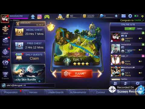 Buying Lunox in BATTLE POINTS-MOBILE LEGEND BANG BANG