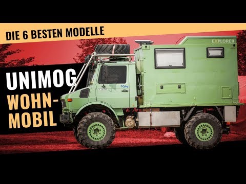 Faszination UNIMOG – Die 6 besten Modelle als Offroad Wohnmobil Basis