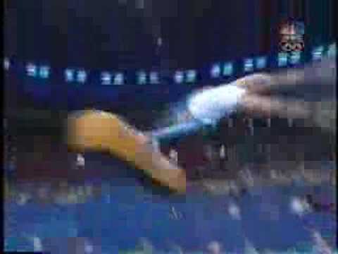 Yelena Produnova - 2000 Olympics Team Finals - Vault 1