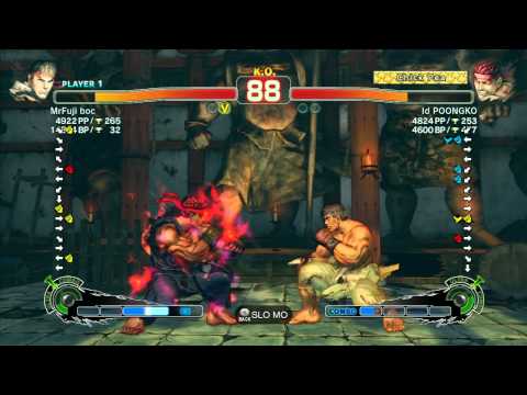 SSF4 AE 2012: MrFuji boc (Ryu) vs Poongko (Evil Ryu) - Xbox Live Ranked Match