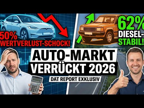 Wertverlust-Schock: Warum E-Autos crashen & der Diesel plötzlich gewinnt