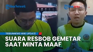 Suara Getar! Resbob Minta Maaf ke Warga Sunda dengan Baju Hijau Stabilo dan Tangan Diborgol