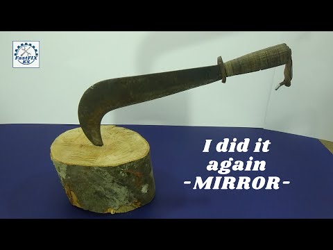 STEINEMANN, Old Rusty Cleaver,  Billhook - Machete | Restoration