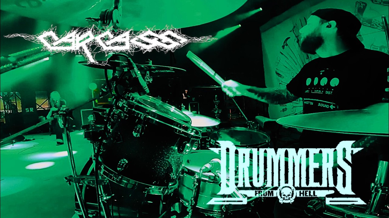 CARCASS-Solo/Heartwork. Dan Wilding. Live at   @SummerDyingLoud   2025 (Drum Cam)