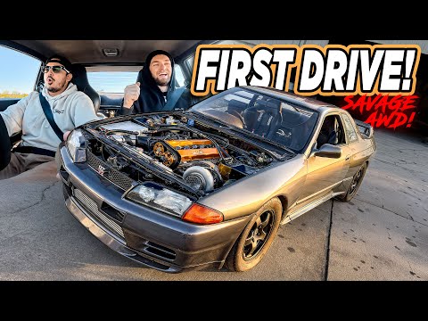 Savage AWD Street Hits in Our TRC R32 GT-R!