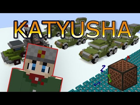 Katyusha and Kalinka on Minecraft Note blocks