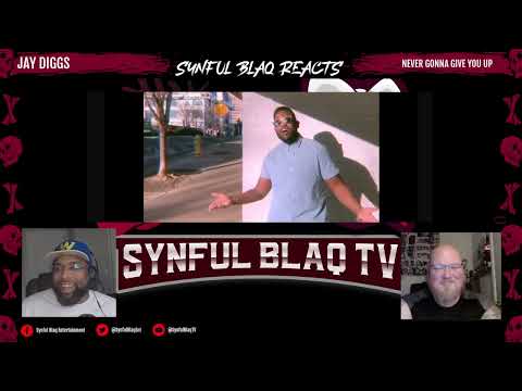 This was Fantastic! Synful Blaq Reacts - Jay Diggs - Never Gonna Give You Up R&B