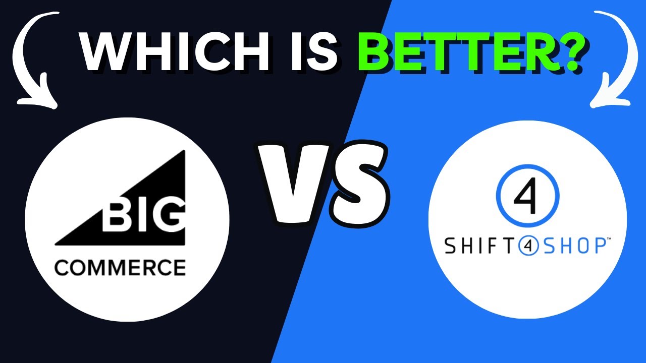 Shift4Shop vs BigCommmerce - Which E-Commerce Platform IS WINNING In 2025? (FULL COMPARISON!)