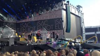 Isac Elliot - Glitter, Helsinki, Finland 27.06.2015 (OTRA Tour)