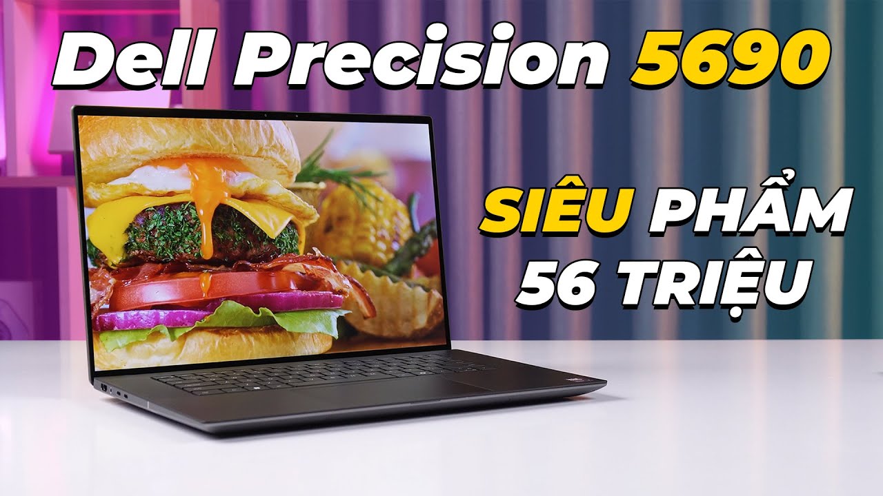 Dell Precision 5690 (Core Ultra 7 165H, RAM 64GB, SSD 1TB, RTX 3500 Ada, 4K)