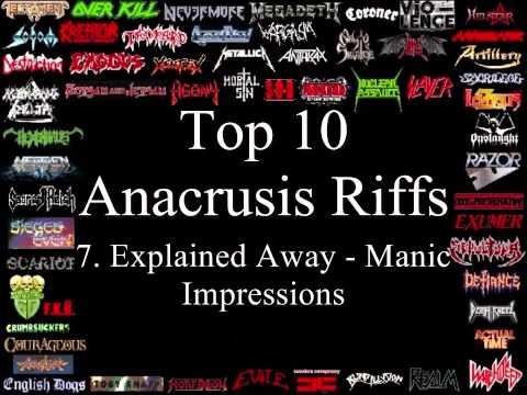 Anacrusis Top 10 Riffs