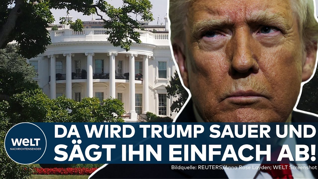 WEIßES HAUS: Donald Trump duldet keine Widerrede! Architekt nach Streit vom US-Präsidenten abgesägt