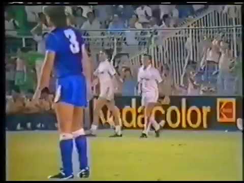 Emilio Butragueño (Real Madrid) - 26/08/1987 - Real Madrid 6x1 Everton-ING - 2 gols