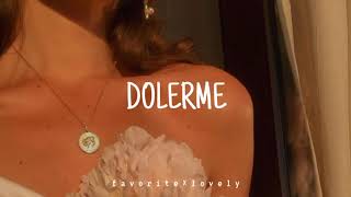 Rosalía - Dolerme (Letra/Lyrics) Rosalía - Dolerme (Letra/Lyrics)