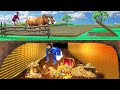 Garib Kisan Ka Underground Golden Tunnel Hindi Kahaniya Hindi Moral Stories Funny Comedy Video