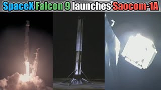 SpaceX Falcon 9 successfully launches Saocom-1A Satellite for Argentina | Highlights