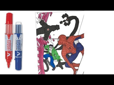 Spider-Man Vs His Greatest Enemy Doc Orc | SAILANY Coloring Kids