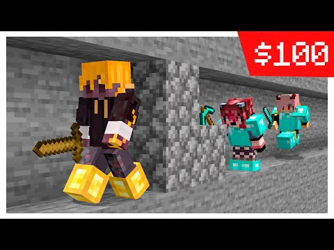 I hired 2 VTubers to hunt me in Minecraft...